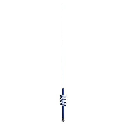 Tram WC-6-BL WC-6 2,000-Watt Wildcat Trucker CB Antenna with 6-in. Anodized Aluminum Shaft with Extremely Low SWR and Long-Distance Transmit and Receive (Blue)