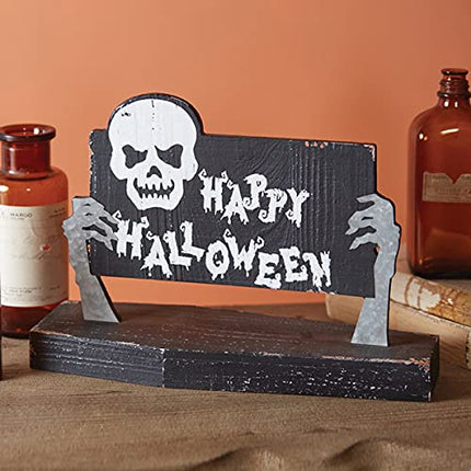 Ghouls From The Grave Halloween Tabletop Sign