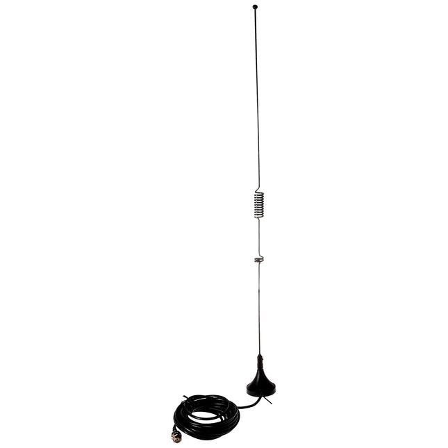 Tram 1081-FSMA 144MHz/430MHz Dual-Band Magnet Antenna with SMA-Female Connector, 16.00in. x 3.10in. x 1.40in.