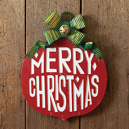 Christmas Ornament Wall Sign