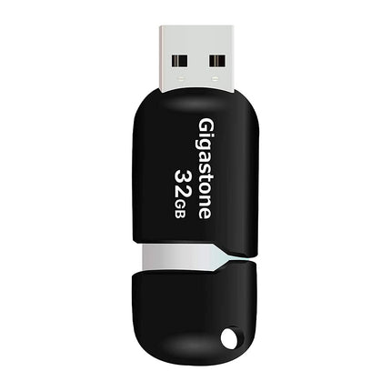 Gigastone 32GB Classic Capless USB 2.0 Flash Drive (GS-Z32GCNBL-R)