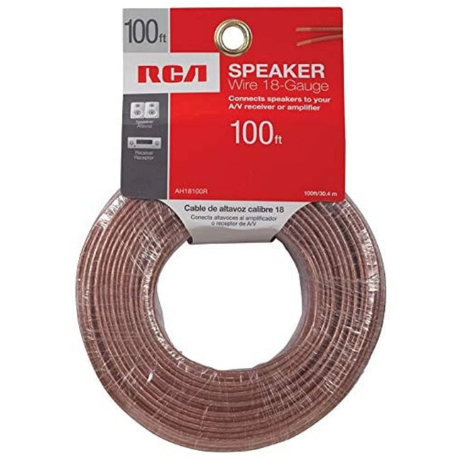 RCA AH18100N 100 feet 18-Gauge Speaker Wire