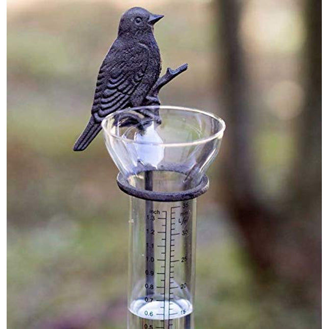 CTW Songbird Rain Gauge Garden Stake