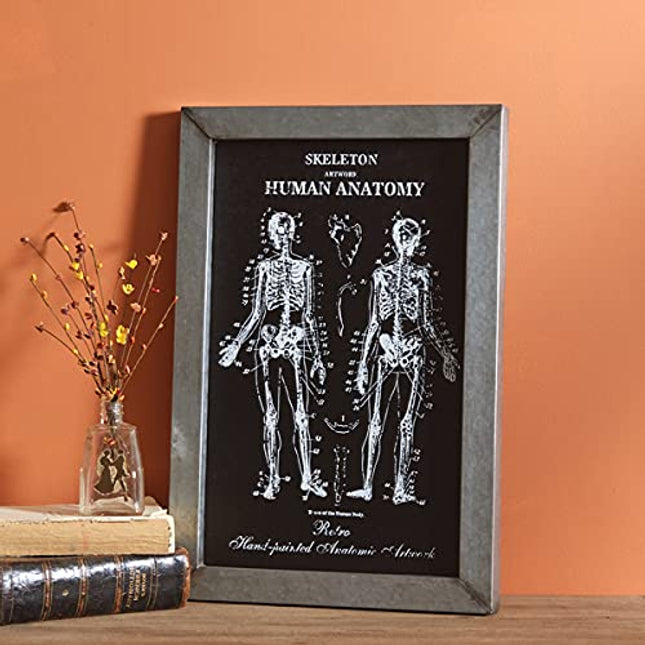 Human Anatomy Halloween Sign