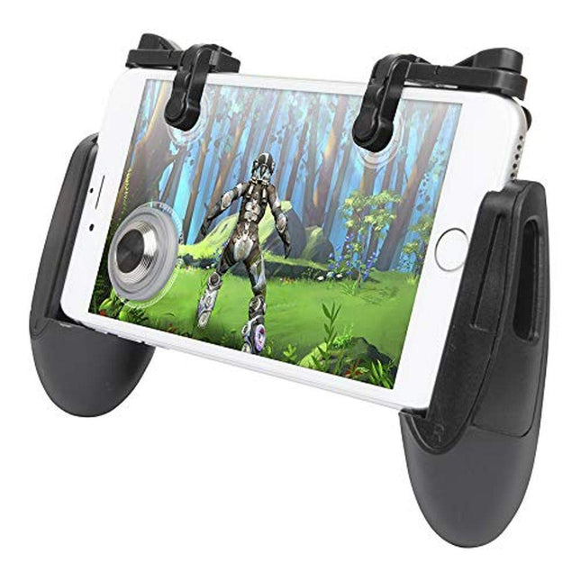 3-in-1 Mobile Gaming Bundle Includes Thumb Stick, L1R1 Triggers and Controllers. Fps, RPG, MOBA and Console Port Compatible, Designed to Work with All Smartphones