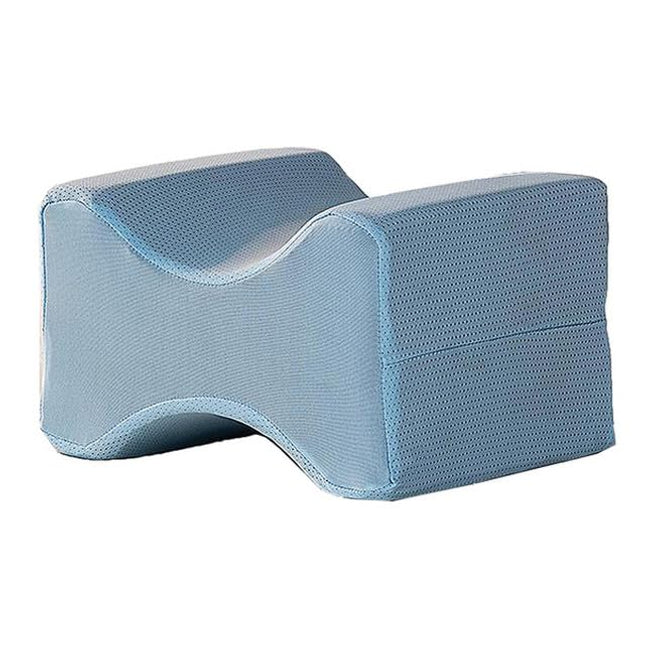 Sleep Innovation Cooling Knee Pillow Charcoal-Infused Memory Foam with Gel Outer Layer