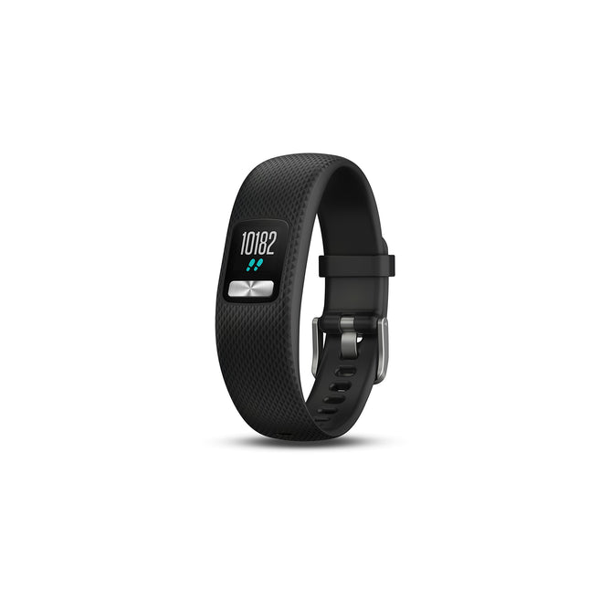 Garmin vívofit 4 activity tracker with 1+ year battery life and color display. Small/Medium, Black. 010-01847-00, 0.61 inches