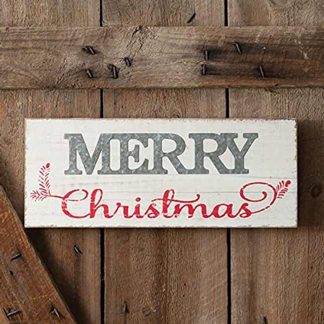 Merry Christmas Farmhouse Sign
