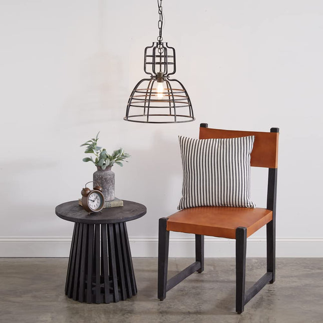 CTW Home Collection Industrial Virginia Pendant Lamp, 18-inch Height, Indoor Lighting Decoration
