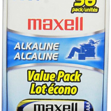 Maxell 723815 AAA Performance Long Lasting Alkaline Batteries - 36 Pack, Computer