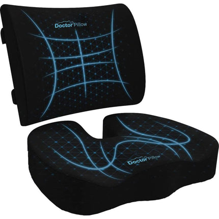 Comfort Office Chair Cushion Set