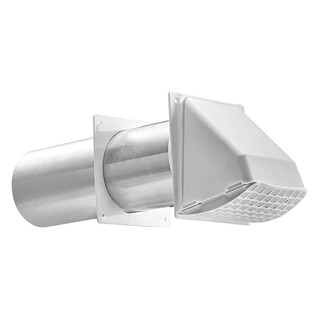 Lambro 224W Duct Vent, 4, White