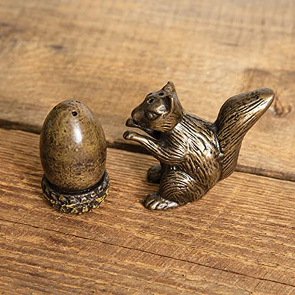 Squirrel and Acorn Salt & Pepper Shakers