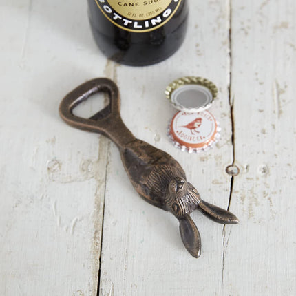 CTW Home Collection Briar Hare Bottle Opener, 5-inch Height