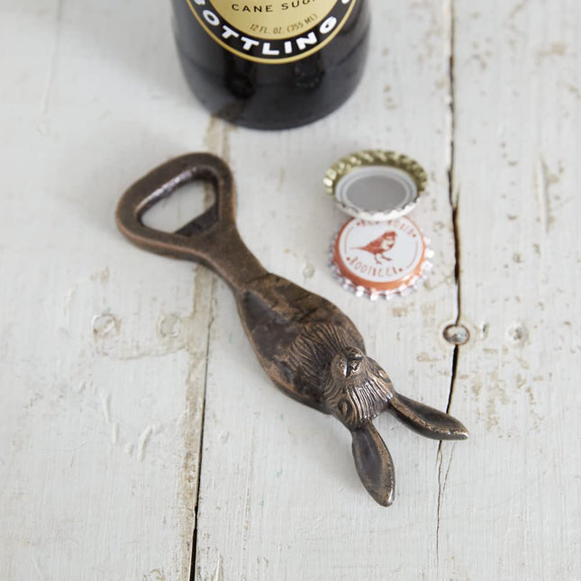 CTW Home Collection Briar Hare Bottle Opener, 5-inch Height