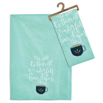 CTW Home Collection Wonderful Time Tea Towel, 20-Inch Width, 28-Inch Height