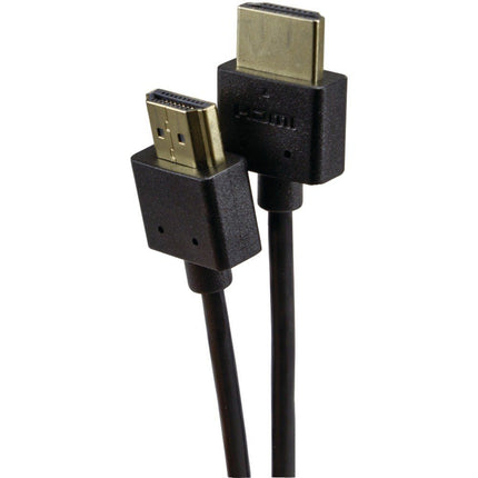 VERICOM TCTXHD0104255 XHD01-04255 Gold-Plated High-Speed HDMI(R) Cable with Ethernet (12ft), Black (RA32438)