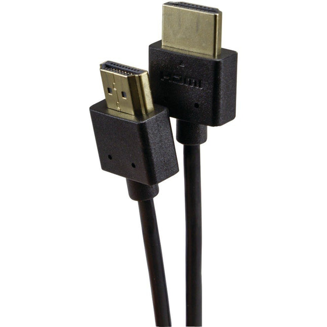 VERICOM TCTXHD0104255 XHD01-04255 Gold-Plated High-Speed HDMI(R) Cable with Ethernet (12ft), Black (RA32438)