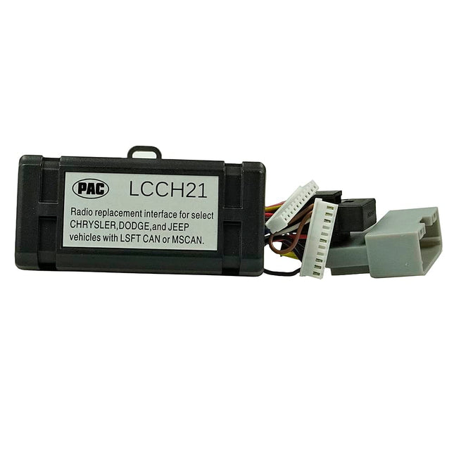PAC LCCH21 Radio Replacement Adapter For Chrysler (Lcch21 2008-2015 Dodge Chrysler), Black