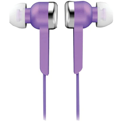 Supersonic IQ-113 Purple IQ-113 Digital Stereo Earphones (Purple)