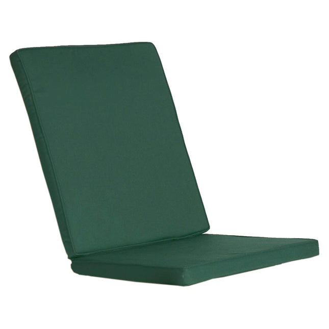 All Things Cedar TC19-2-G Folding Chair Cushions (Set of 2), Green