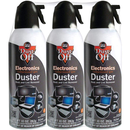 Falcon Compressed Gas (152a) Disposable Cleaning Duster 3 Count, 10 oz. Can (DPSXL3)