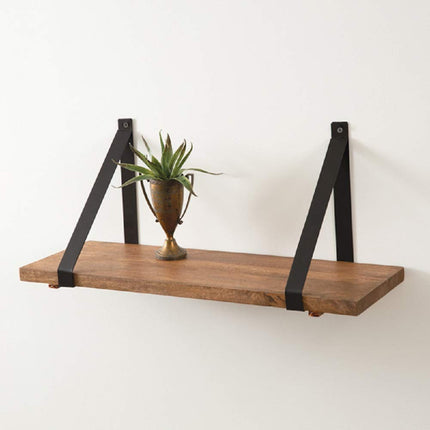CTW Home Collection 370416 Rustic Plank Shelf, 24-inch Length, Wood (1)