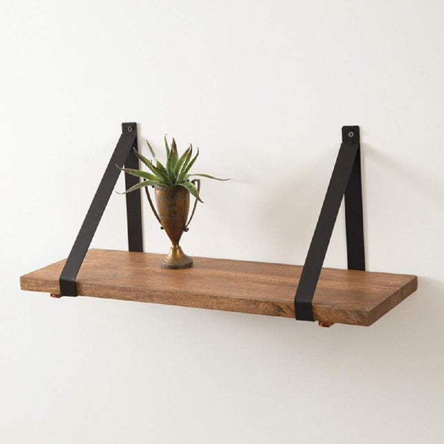 CTW Home Collection 370416 Rustic Plank Shelf, 24-inch Length, Wood (1)