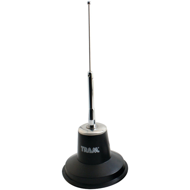 tram-browning 3500 CB Antenna 5-Inch Magnet Kit with RG8X Coax and Rubber Boot, Silver, 58.25in. x 9.50in. x 4.75in.