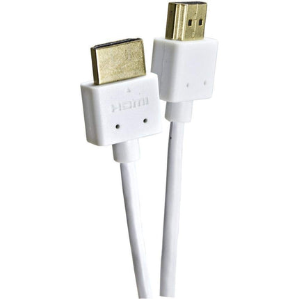 Vericom XHD01-04260 Gold-Plated High-Speed HDMI(R) Cable with Ethernet (12ft), White (RA32441)