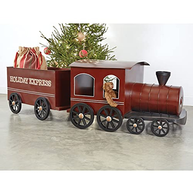 Extra Large Christmas Train with Caboose