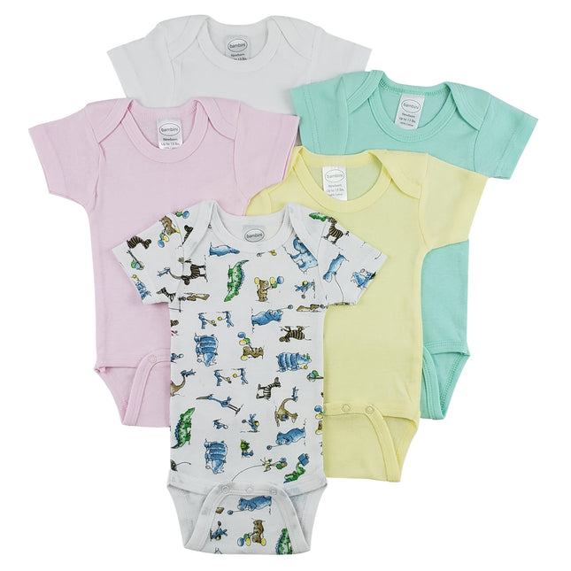 Short Sleeve One Piece 5 Pack CS_0277