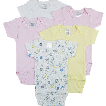 Short Sleeve One Piece 5 Pack CS_0284