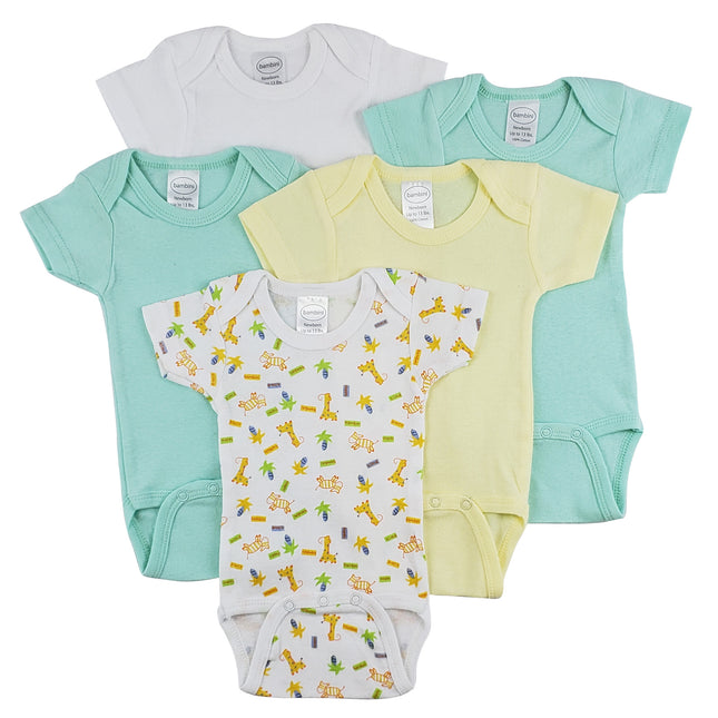 Short Sleeve One Piece 5 Pack CS_0291