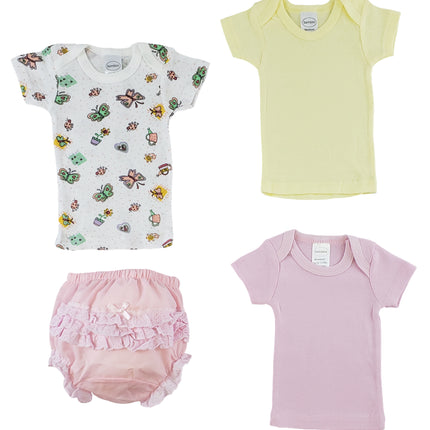 Pink Girl's T-Shirtsand Fancy Pants Underwear CS_0231