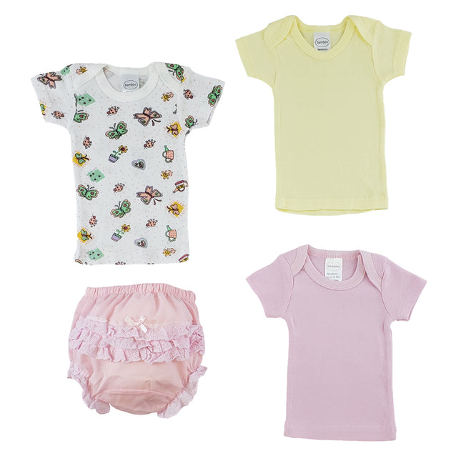 Pink Girl's T-Shirtsand Fancy Pants Underwear CS_0231