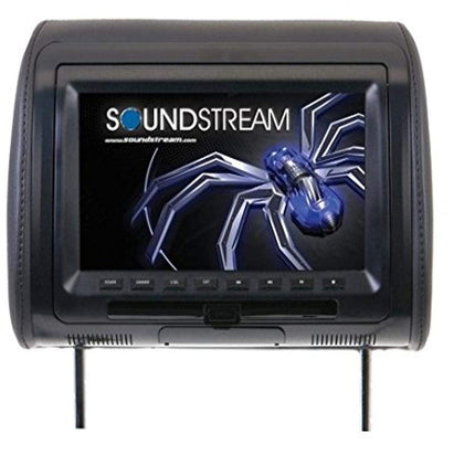 Soundstream VHD-90CC Universal Headrest with 9  LCD/DVD/3 Color Covers