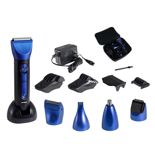 Optimus 50150S 15-Piece Wet/Dry Multi Styler, Clipper, and Trimmer