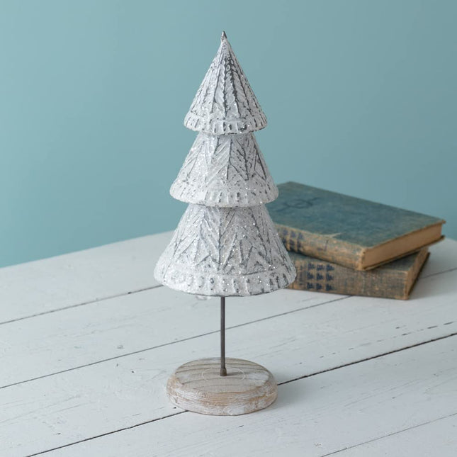 Colonial Tin Works Small Winter Wonderland Tabletop Tree