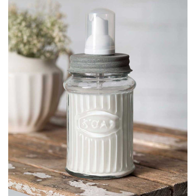 CTW Home Collection Hoosier Foaming Soap Dispenser Barn Roof Lid