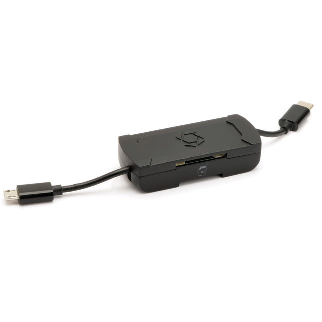Stealth Cam Micro USB OTG Memory Card Reader for Android Devices, Black, STC-SDCRAND