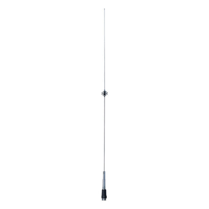 Tram 10275 10275 100-Watt Pretuned 144-MHz to 174-MHz VHF Lift-and Lay-Over 30-MHz-Bandwidth Whip Antenna with Extremely High-Gain 4.1-dBd Long-Distance Transmit and Receive and SO-239 Mount