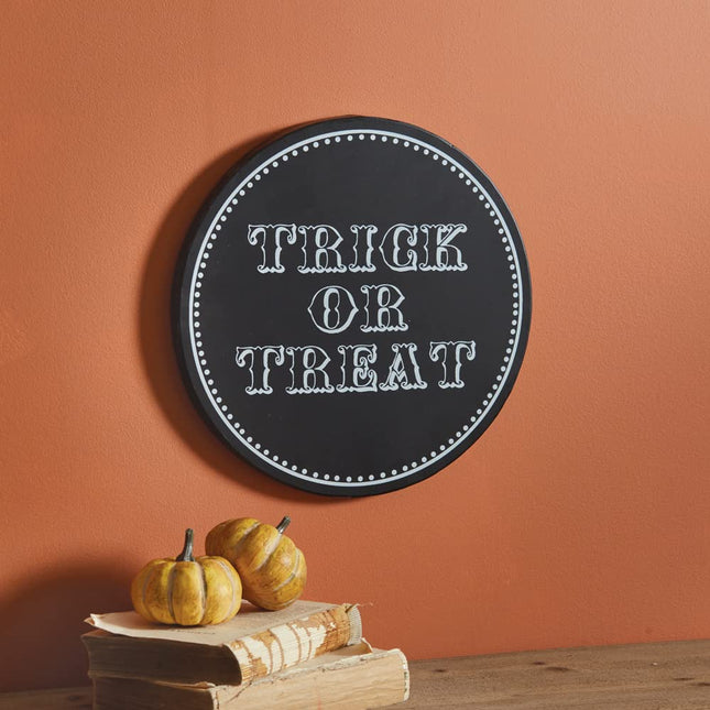 Colonial Tin Works Trick-or-Treat Plaque