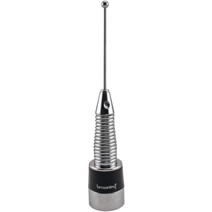 BROWNING 136MHz-174MHz VHF Unity Gain Land Mobile NMO Antenna, Stainless Steel (BR-167-S)