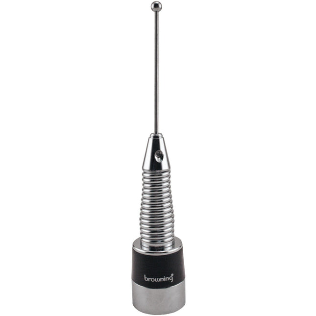 BROWNING 136MHz-174MHz VHF Unity Gain Land Mobile NMO Antenna, Stainless Steel (BR-167-S)
