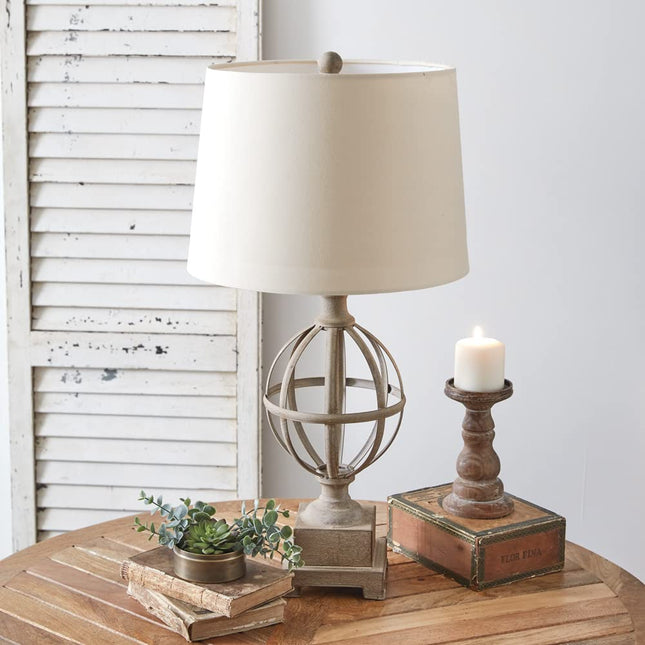 CTW Home Collection Westbury Table Lamp, 14-inch Diameter, Fabric Shade, Home, Home Décor