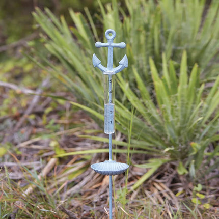 CTW 370618 Nautical Rain Gauge Garden Stake, 26-inch Height