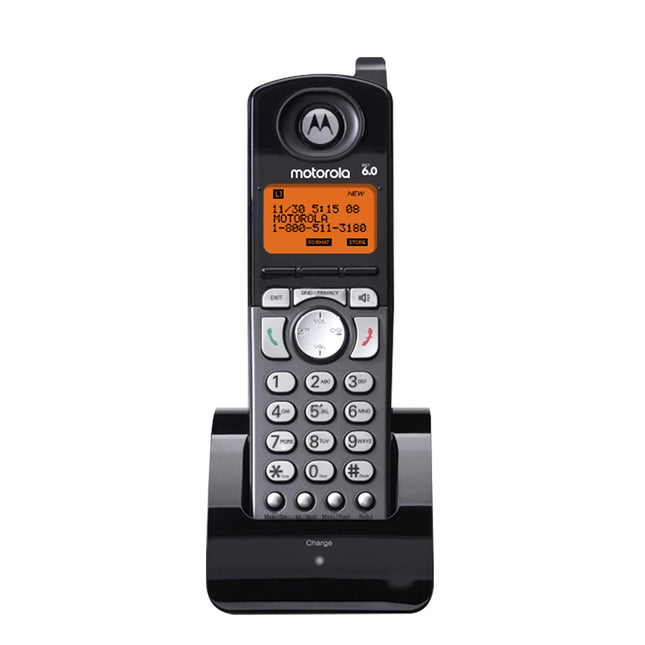 Motorola ML25055 DECT 6.0 Accessory Handset for 2-line Business Phone, Black,