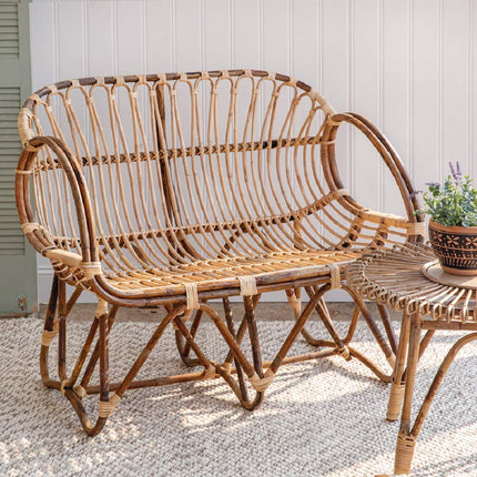 CTW Home Collection 460265 Rattan Loveseat