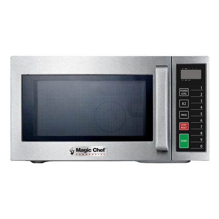 Magic Chef MCCM910ST 9 Commercial Microwave Oven, 0.9 Cubic-ft, Stainless Steel